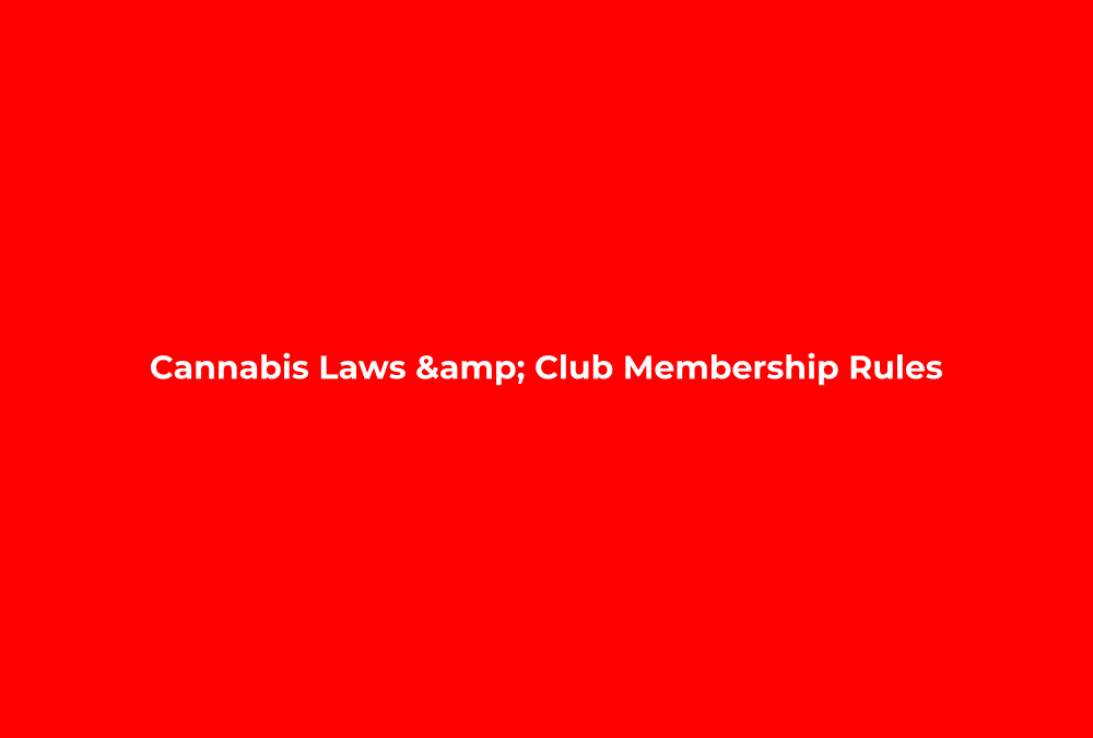 Navigating Cannabis Club Membership Contracts: Key Legal Considerations for Spanish Associations